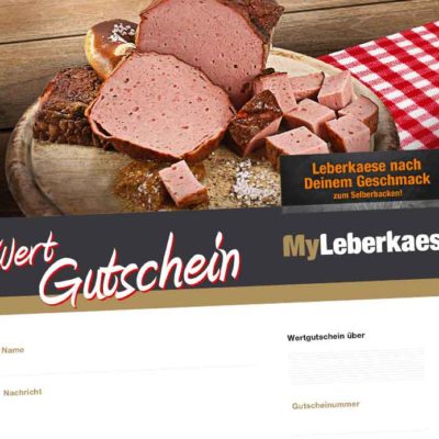 MyLeberkaese Wertgutschein 10 Euro